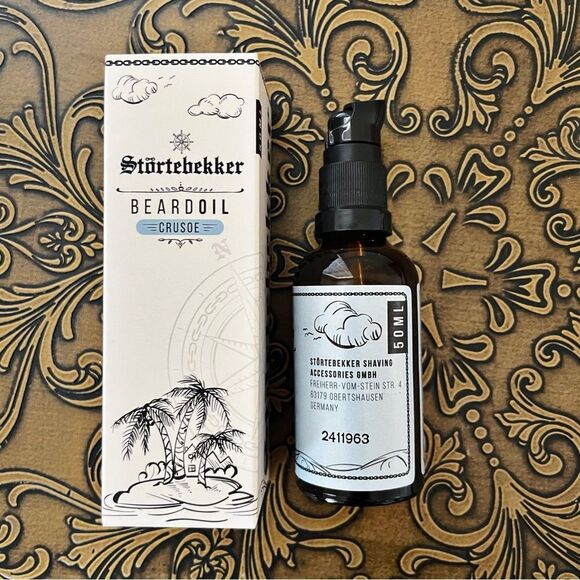 Störtebekker Beard Oil “Crusoe” 50ml All Natural German - Picture 1 of 8